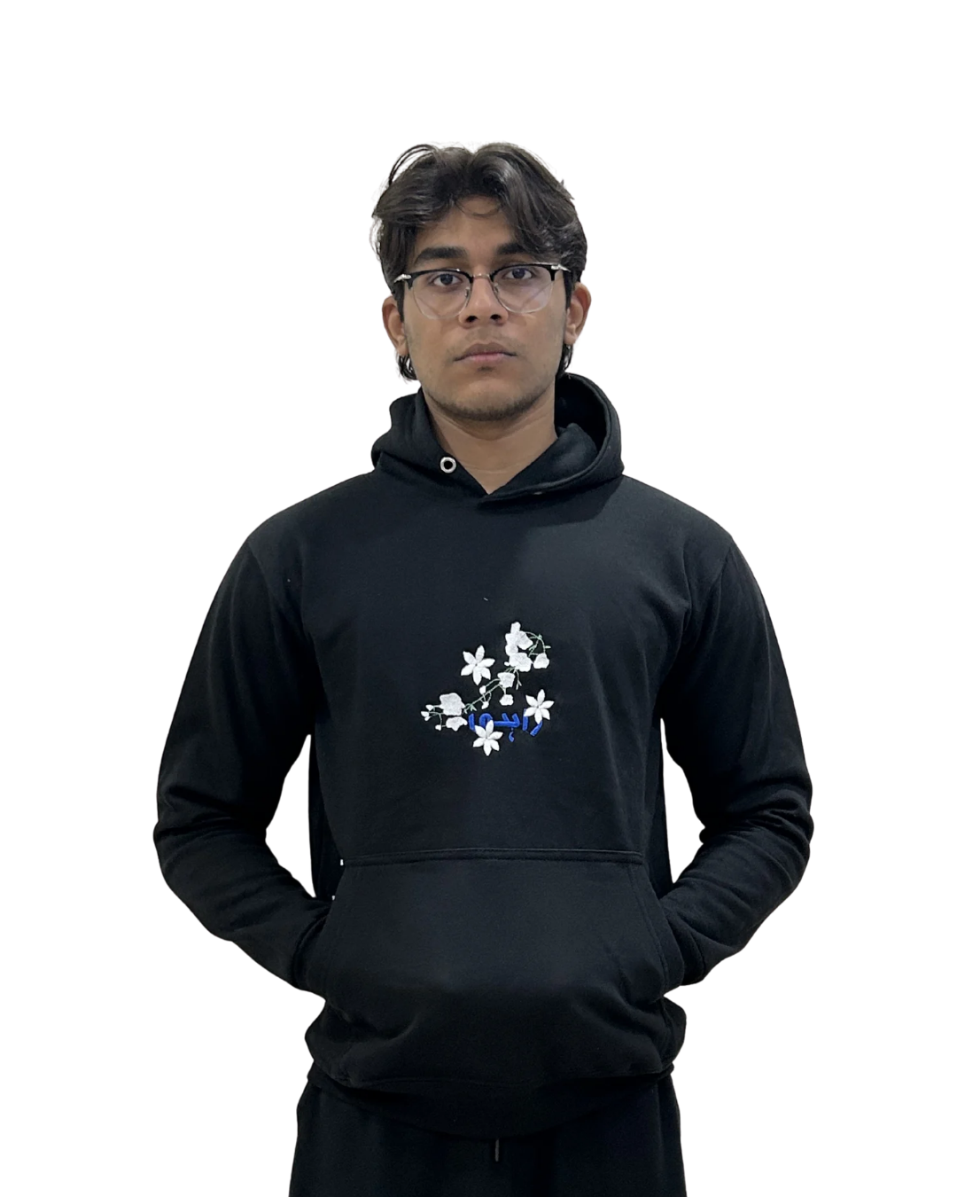 Black Raahi Core Hoodie