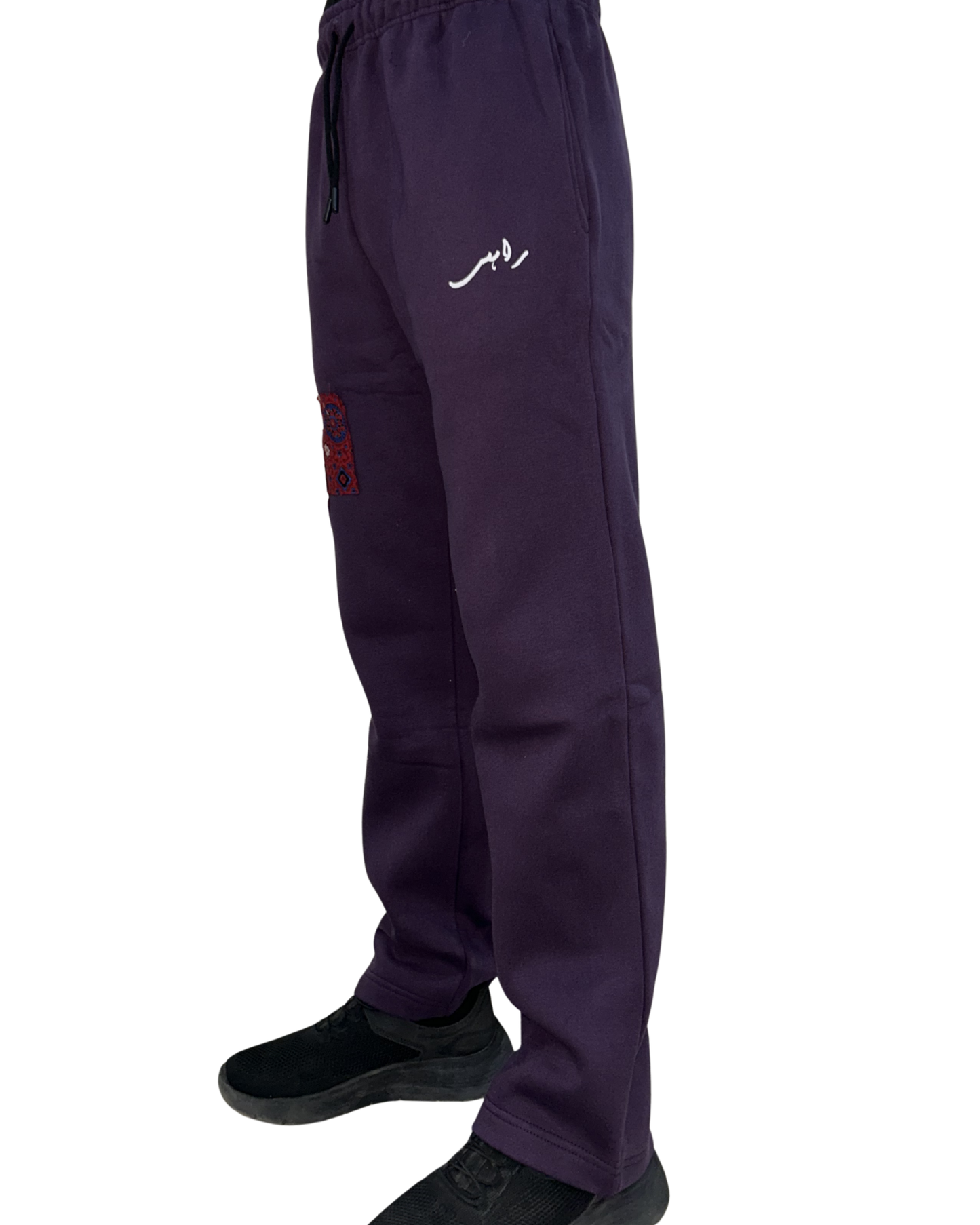 Purple Ajrakh SweatPants