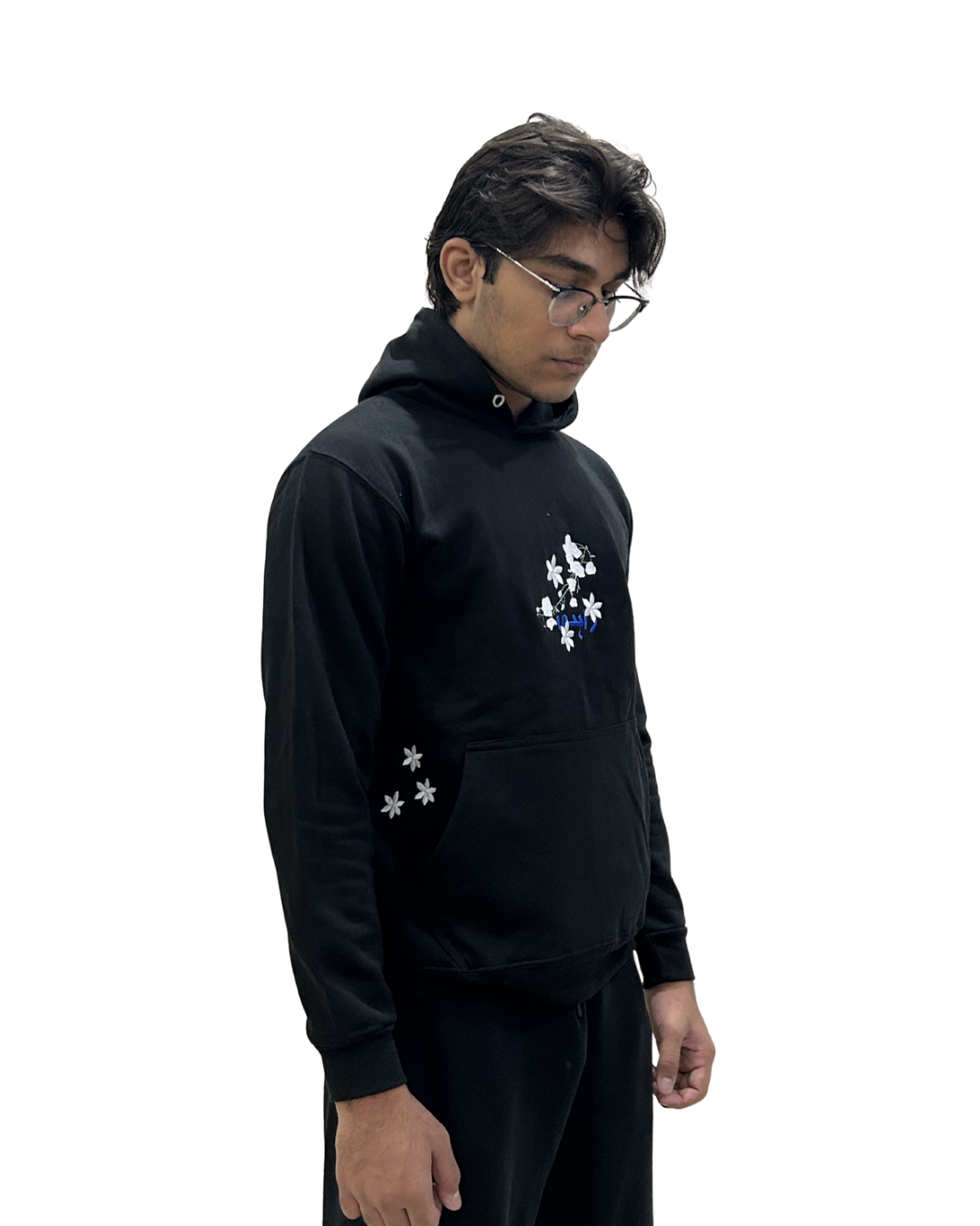 Black Raahi Core Hoodie